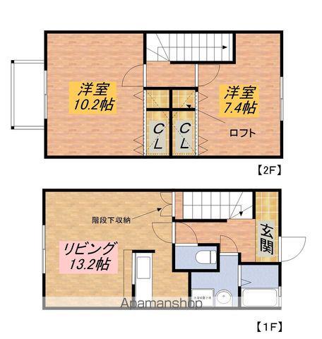 エトランジュ(2LDK)の間取り写真