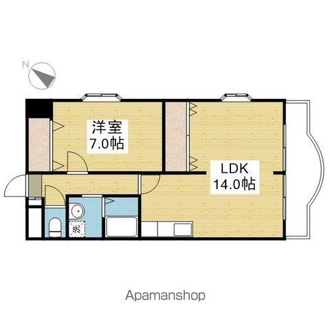 プレステージAC(1LDK/10階)の間取り写真