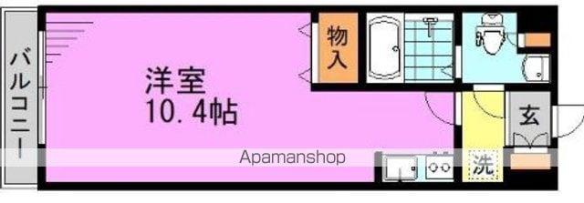 ガーデンヴィラ南阿佐ヶ谷(ワンルーム/2階)の間取り写真