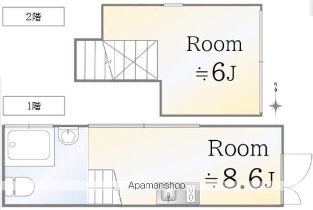 NN13815(ワンルーム/1階)の間取り写真