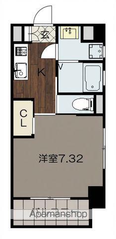 PROSPERER折尾(1K/3階)の間取り写真