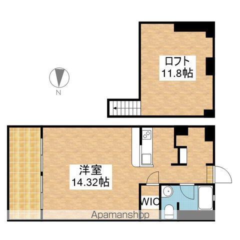 OSMANTHUS FRAGRANS(ワンルーム/7階)の間取り写真