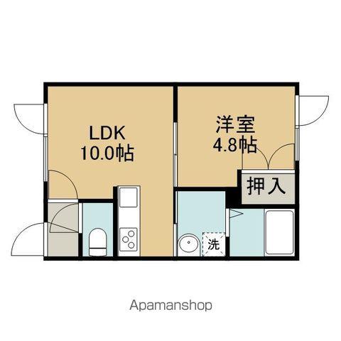 リンデンハウスにっしん(1LDK/1階)の間取り写真