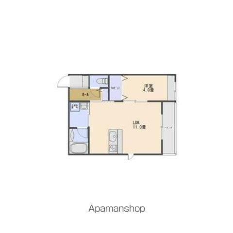 ステージアⅡ(1LDK/2階)の間取り写真