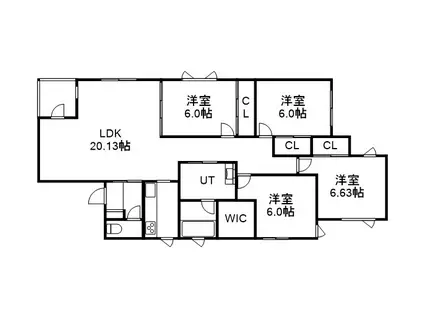 MALIE FUJI(4LDK/1階)の間取り写真