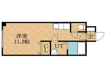 第6松屋ビル(1K/6階)の間取り写真