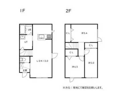 MAISON DE COCO(3LDK/1階)の間取り写真