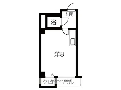 Y&M北7条ビル(ワンルーム/3階)の間取り写真