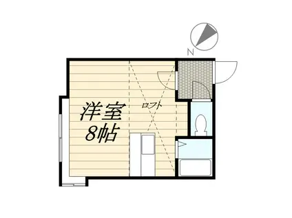 エスポアール清田(ワンルーム/1階)の間取り写真