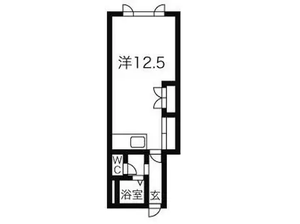エクセレンス56(ワンルーム/2階)の間取り写真