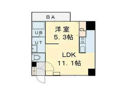 SEIRA南郷7(1LDK/3階)の間取り写真