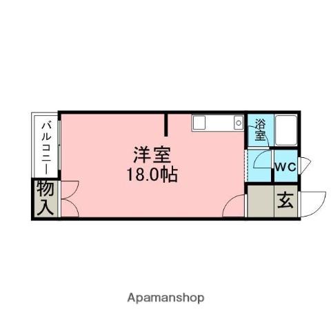 NKマンション(ワンルーム/1階)の間取り写真