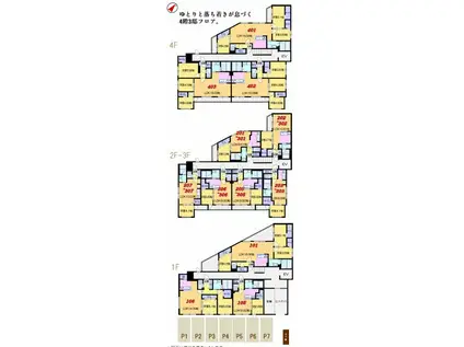 ラ・シュエット札幌駅(1LDK/3階)の間取り写真