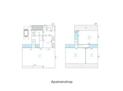 札幌市東西線 宮の沢駅 徒歩27分 2階建 築51年(3LDK)の間取り写真