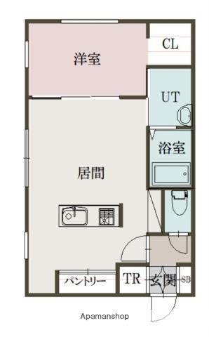 NORFINO AKEBONOⅠ(1LDK/2階)の間取り写真