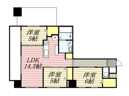 モルティーニ表参道(3LDK/4階)の間取り写真