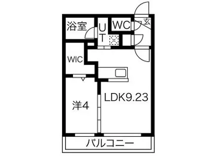 RED ORB YAMAHANA(1LDK/2階)の間取り写真