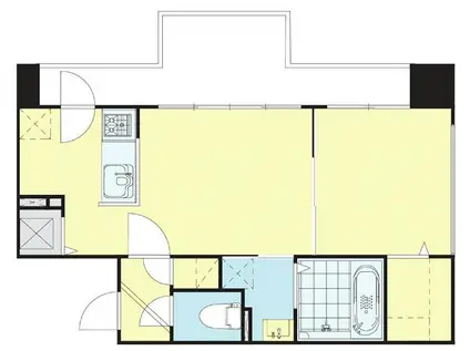 MODENA表参道(1LDK/7階)の間取り写真