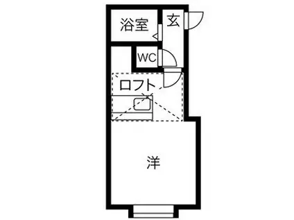 ハイムSENGOKU(ワンルーム/3階)の間取り写真