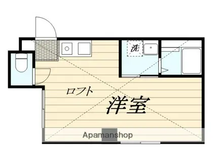 74パークマンション(ワンルーム/5階)の間取り写真
