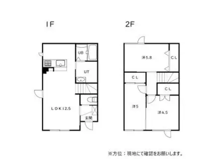 パルス緑町(3LDK/1階)の間取り写真