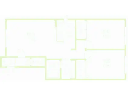 アルファアパル大倉(1K/2階)の間取り写真