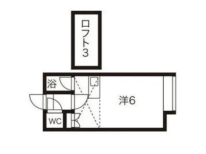 マクセル北28条(ワンルーム/2階)の間取り写真