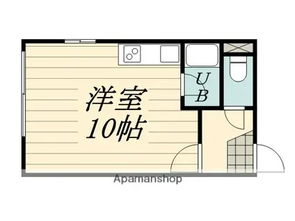 ライフペリエ(ワンルーム/3階)の間取り写真