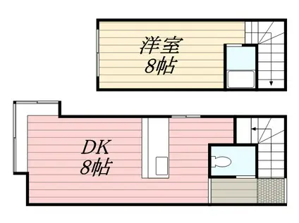 ソニア円山(1LDK/2階)の間取り写真