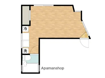 HMS310(ワンルーム/1階)の間取り写真