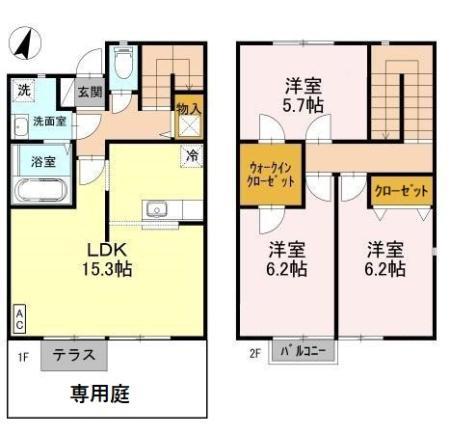 サージ D(3LDK)の間取り写真