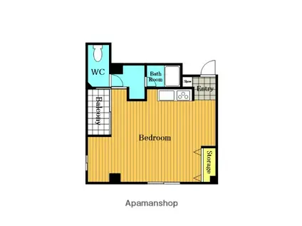 LIFE HOUSE(ワンルーム/2階)の間取り写真