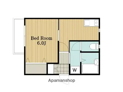 PARKNOTE(1K/1階)の間取り写真