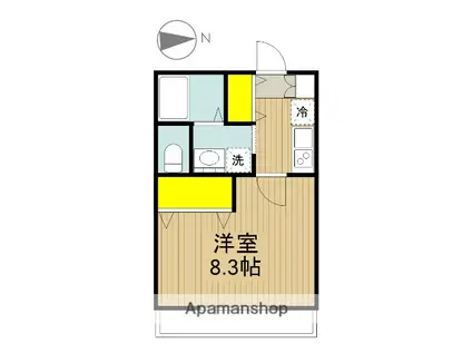 アニーサ.ケー(1K/2階)の間取り写真