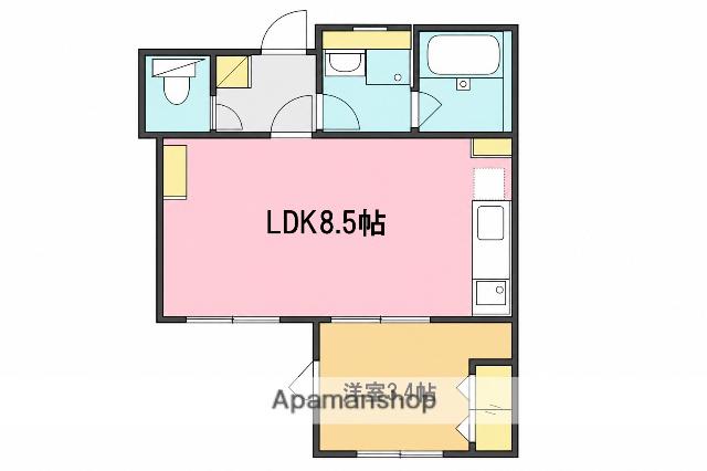 アヴニール 宮原(1LDK/3階)の間取り写真