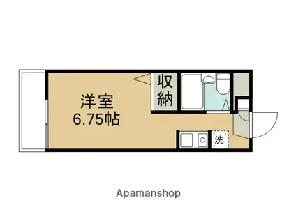 シティホームズ山田町(1K/1階)の間取り写真