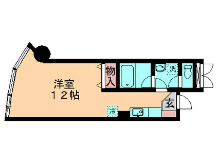 プリマヴェーラ問屋町(ワンルーム/6階)の間取り写真