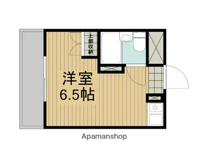 相模楽聖会館(ワンルーム/2階)の間取り写真