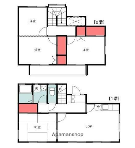 そよ風とCAPPUCCINOと(4LDK)の間取り写真