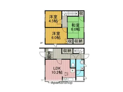 ガーデンハイム(3LDK)の間取り写真