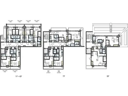 レオパレスFLAT浜松町(1K/5階)の間取り写真