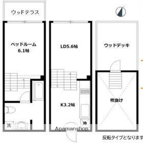 HIKEーSKIP FLOOR TERRACE HOUSEー(1LDK)の間取り写真