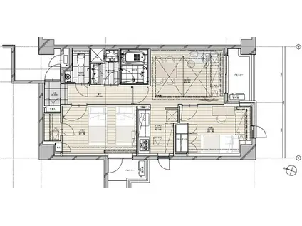 NK青山ホームズ(2LDK/2階)の間取り写真