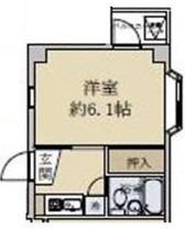 シャトル瑞江(1K/3階)の間取り写真