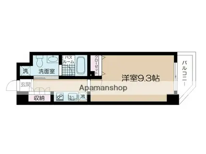 プリマヴェーラ大塚(1K/3階)の間取り写真