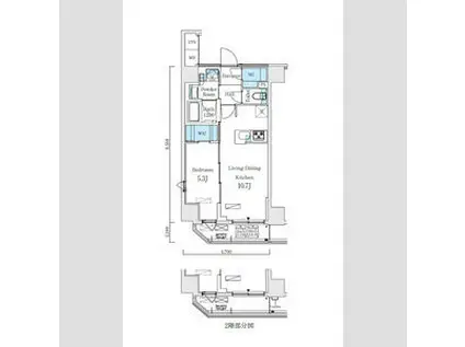アーバンコア本郷(1LDK/10階)の間取り写真