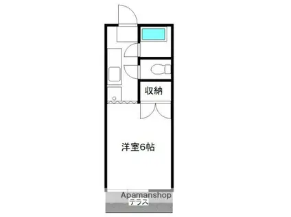 センチュリーことぶき(1K/1階)の間取り写真