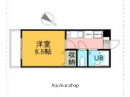 トトロハウス(1K/1階)の間取り写真