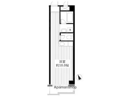 ドゥエル荻窪(ワンルーム/3階)の間取り写真