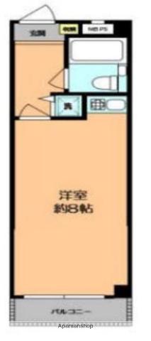 ライオンズマンション上石神井第2(1K/4階)の間取り写真